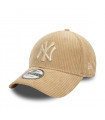 Gorra 9Forty New York Yankees MLB Monotone Cord Med Beige