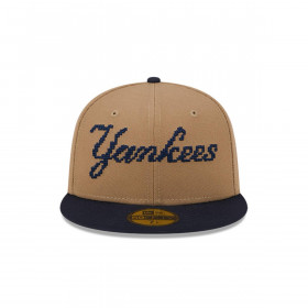 Gorra 59Fifty New York Yankees MLB 8-Bit Wordmark Beige