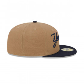 Gorra 59Fifty New York Yankees MLB 8-Bit Wordmark Beige