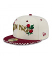 Gorra 59Fifty  MLB New York Yankees Novelty Stitch White