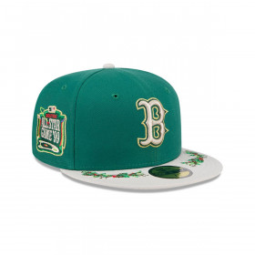 Gorra 59Fifty  MLB Boston Red Sox Novelty Holly Green Med