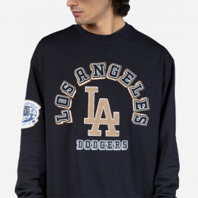 Polera  Los Angeles Dodgers MLB Patches Navy