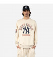 Polera  New York Yankees MLB Patches Light Beige