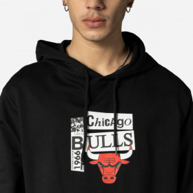 Poleron  Chicago Bulls NBA Newspaper Black