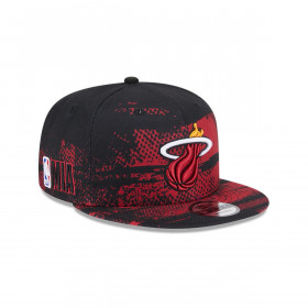 Gorra 9Fifty Miami Heat NBA Miami Heat NBA Tip Off Dark Red