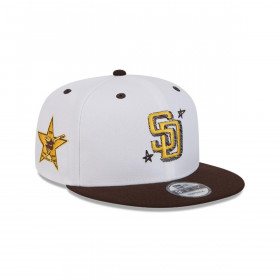 Gorra 9Fifty San Diego Padres MLB Official Doodles White