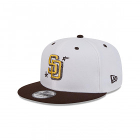 Gorra 9Fifty San Diego Padres MLB Official Doodles White