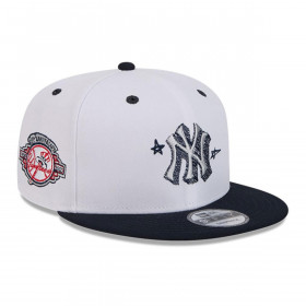 Gorra 9Fifty New York Yankees MLB Official Doodles White