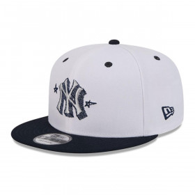 Gorra 9Fifty New York Yankees MLB Official Doodles White