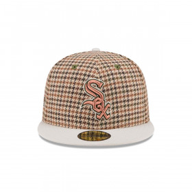 Gorra 59Fifty Chicago White Sox MLB Houndstooh Open Brown