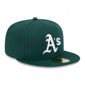 Gorra 59Fifty Oakland Athletics MLB Team Verbiage Dark Green