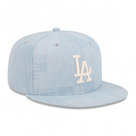 Gorra 9Fifty Los Angeles Dodgers MLB Denim Patchwork Open Blue