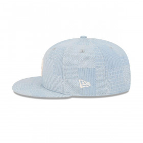 Gorra 9Fifty Los Angeles Dodgers MLB Denim Patchwork Open Blue