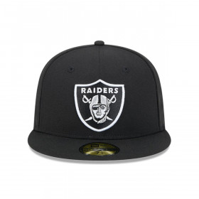 Gorra 59Fifty Las Vegas Raiders NFL Team Verbiage Black