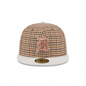 Gorra 59Fifty Detroit Tigers MLB Houndstooh Open Brown