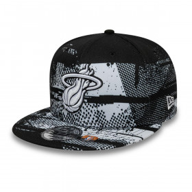 Gorra 9Fifty Miami Heat NBA Tip Off Dark Red