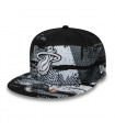 Gorra 9Fifty Miami Heat NBA Tip Off Dark Red