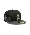 Gorra 59Fifty MLB Anaheim Angels Pack Planetary Black