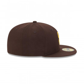 Gorra 59Fifty San Diego Padres MLB Team Verbiage Dark Brown