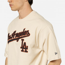 Polera  Los Angeles Dodgers MLB Cord Infill Light Beige