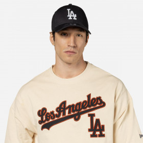 Polera  Los Angeles Dodgers MLB Cord Infill Light Beige