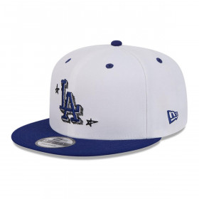 Gorra 9Fifty Los Angeles Dodgers MLB Official Doodles White