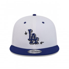 Gorra 9Fifty Los Angeles Dodgers MLB Official Doodles White