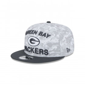 Gorra 9Fifty Green Bay Packers NFL Salute to Service Charcoal