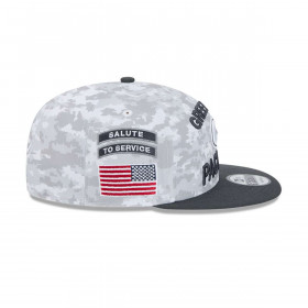 Gorra 9Fifty Green Bay Packers NFL Salute to Service Charcoal