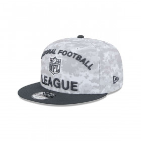 Gorra 9Fifty Official Logo NFL Salute to Service Charcoal