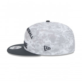 Gorra 9Fifty Official Logo NFL Salute to Service Charcoal