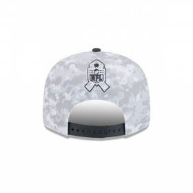 Gorra 9Fifty Official Logo NFL Salute to Service Charcoal