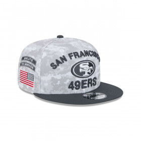 Gorra 9Fifty San Francisco 49Ers NFL Salute to Service Charcoal