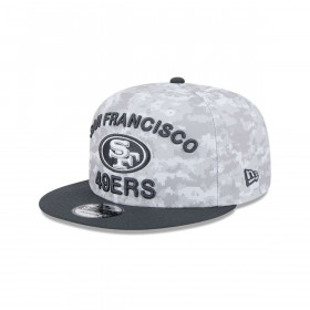 Gorra 9Fifty San Francisco 49Ers NFL Salute to Service Charcoal