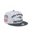 Gorra 9Fifty New England Patriots NFL Salute to Service Charcoal