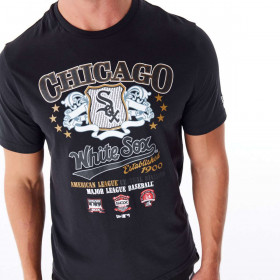 Polera  Chicago Cubs MLB Badge Graphic Black