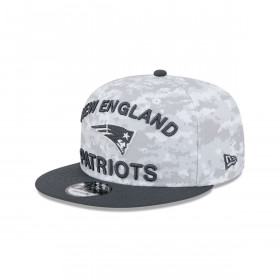 Gorra 9Fifty New England Patriots NFL Salute to Service Charcoal