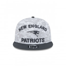 Gorra 9Fifty New England Patriots NFL Salute to Service Charcoal