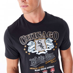 Polera  Chicago Cubs MLB Badge Graphic Black