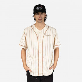 Polera New Era Script Essential Light Beige