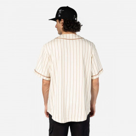 Polera New Era Script Essential Light Beige