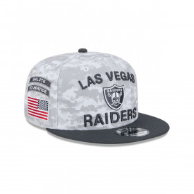 Gorra 9Fifty Las Vegas Raiders NFL Salute to Service Charcoal