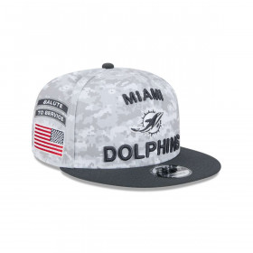 Gorra 9Fifty Miami Dolphins NFL Salute to Service Charcoal