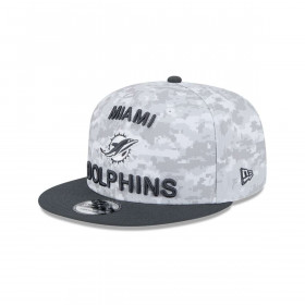 Gorra 9Fifty Miami Dolphins NFL Salute to Service Charcoal