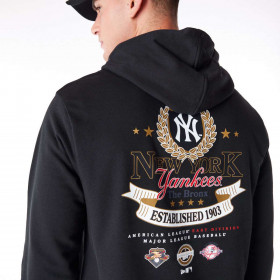 Polerón  New York Yankees MLB Badge Graphic Black