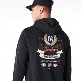 Polerón  New York Yankees MLB Badge Graphic Black