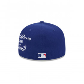 Gorra 59Fifty Los Angeles Dodgers MBL Team Verbiage Dk Blue