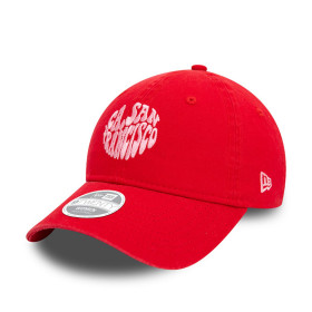 Gorra 9Twenty Lifestyle  Wavy City Rojo Women