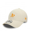 Gorra 9Forty Oakland Athletics MLB Washed Light Beige