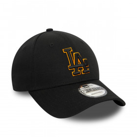 Gorra 9Forty Los Angeles Dodgers MLB Outline Logo Black